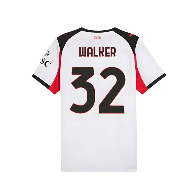 2025-2026 AC Milan Away Shirt (Walker 32)