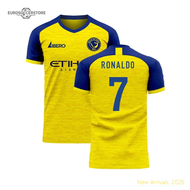 Al Nasr Children 2025 Home Jersey Shirt Football Fan For Football Fans