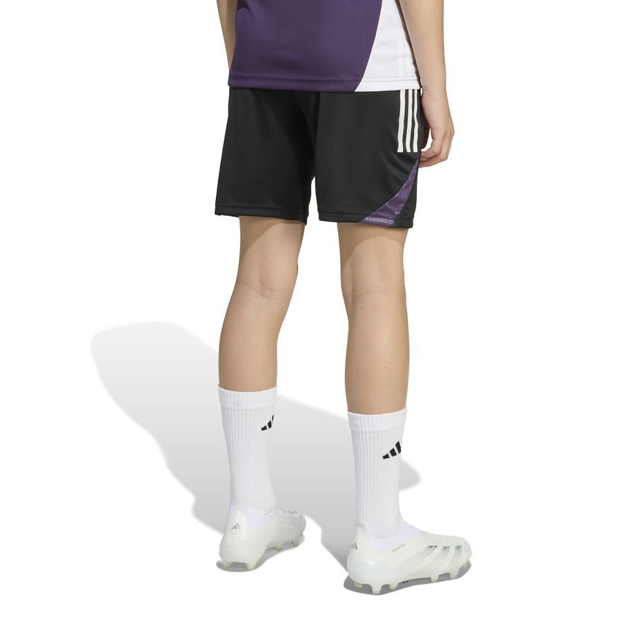 Manchester United Training Shorts Tiro 25 Jet Black/aurora Plum Kids