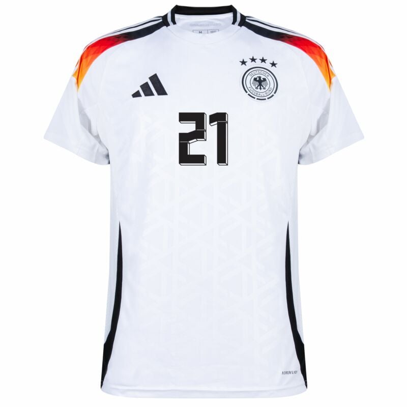 Germany Home Kids Football Shirt Set Soccer Shirt 2024-25 Edition Gundogan