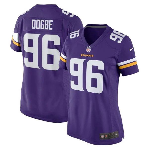 None Michael Dogbe Game Jersey - Purple | NFL Player Jersey | NFL Foot