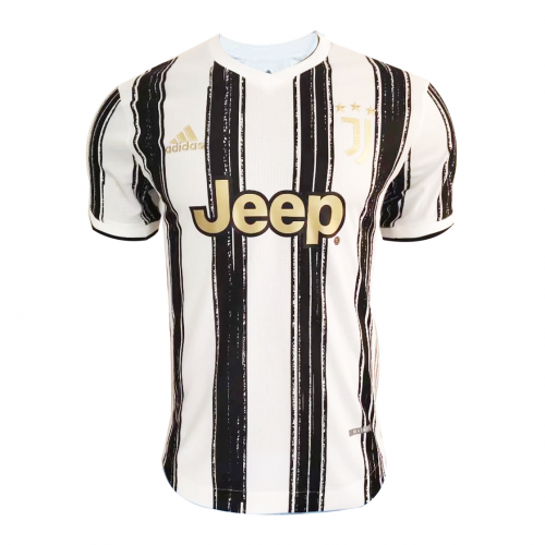 JUVENTUS 20-21 HOME WHITE SOCCER JERSEY SHIRT PLAYER VERSION -
