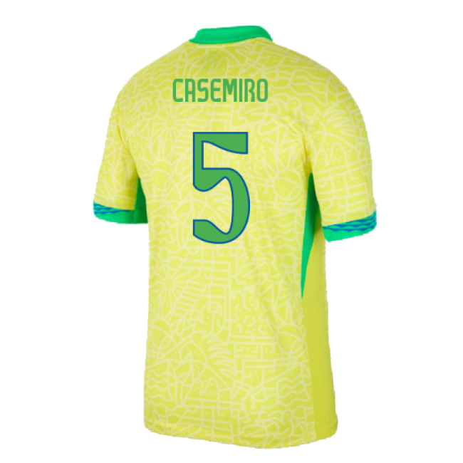 Premium Football Brazil Jersey - Athletic 2024-2025 Trendy