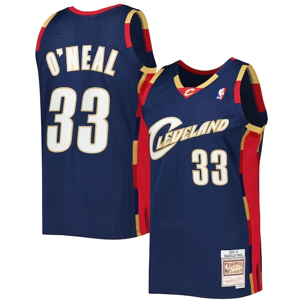 Shaquille O'Neal CLE Jersey - official classic - Navy workout