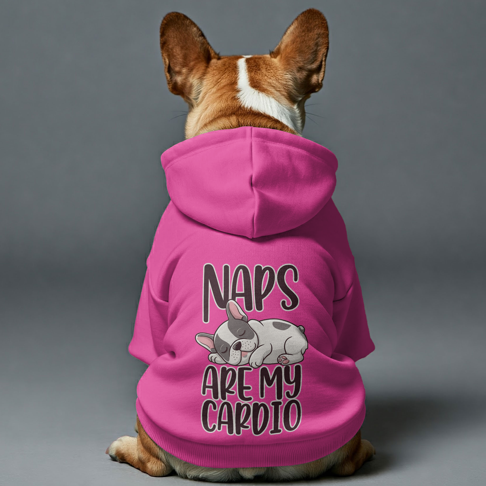 French Bulldog Naps Are My Cardio Personalized French Bulldog Hoodies