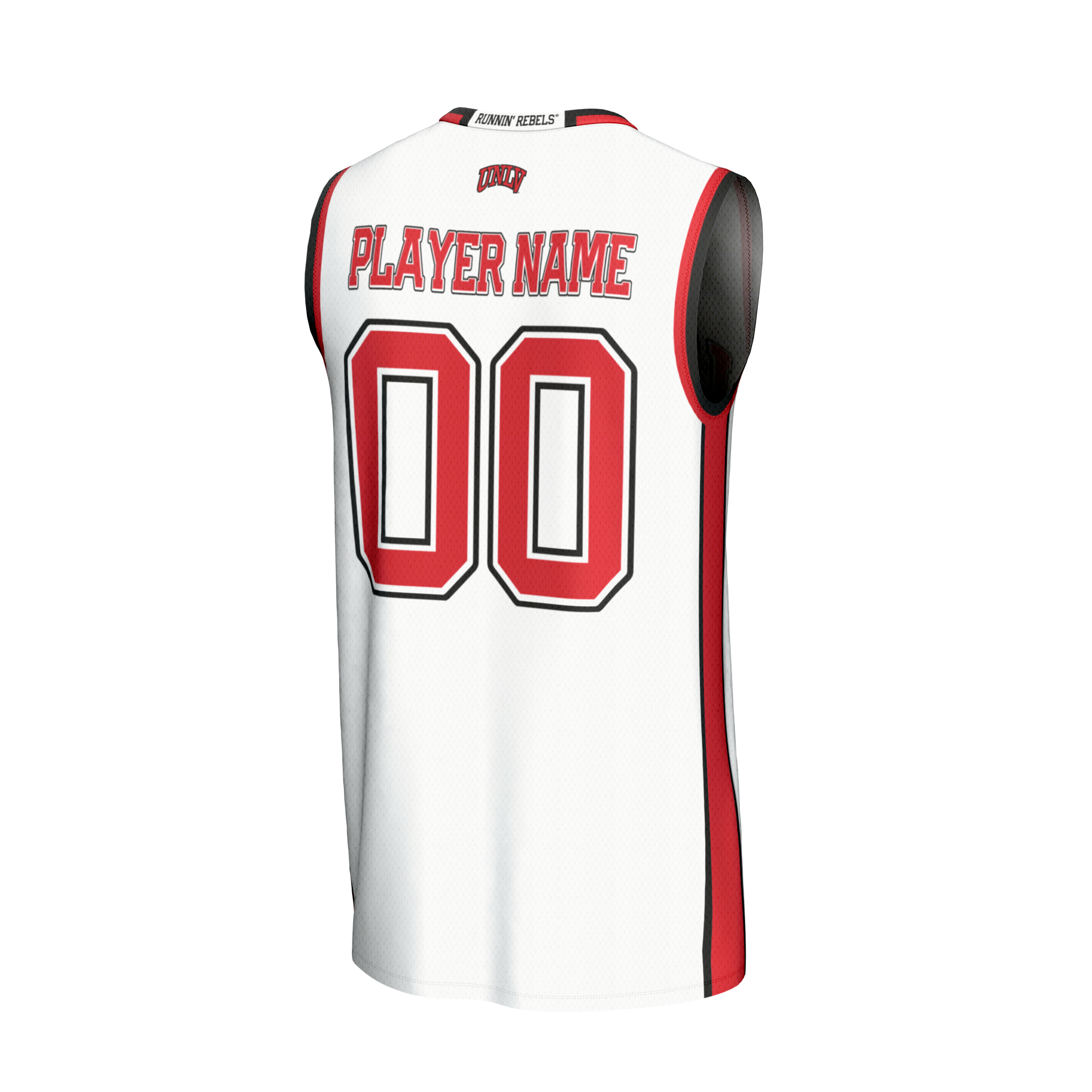 [NJP] UNLV Rebels GameDay Greats Unisex Men's Basketball NIL Pick-A-Player Lightweight Men's Basketball Fashion Jersey - White