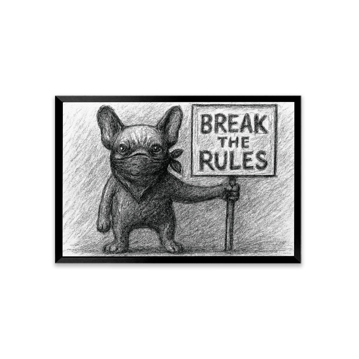 Squishy - Framed poster • Wall Decoration