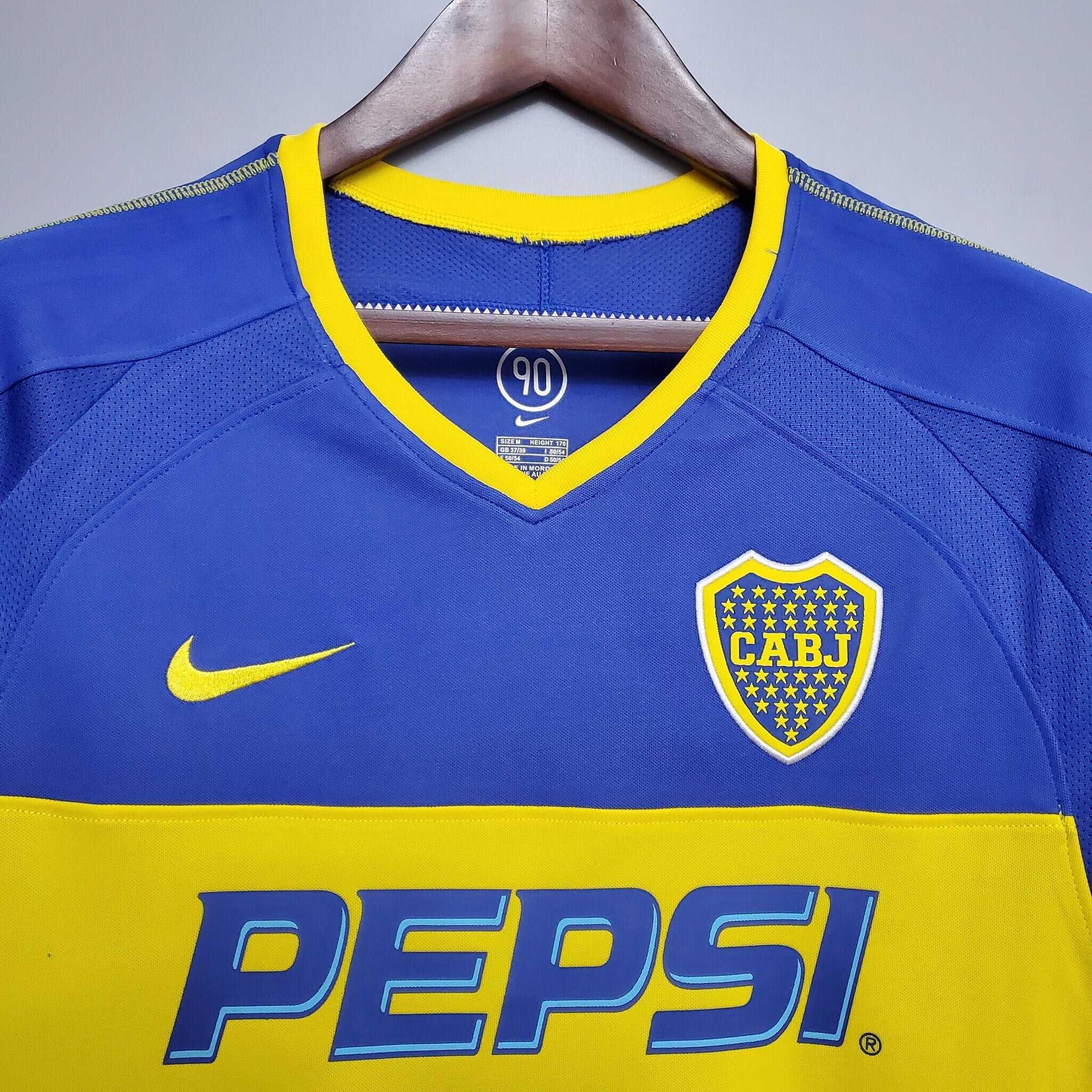 Cheap 2003-2004 Boca Juniors home kit
