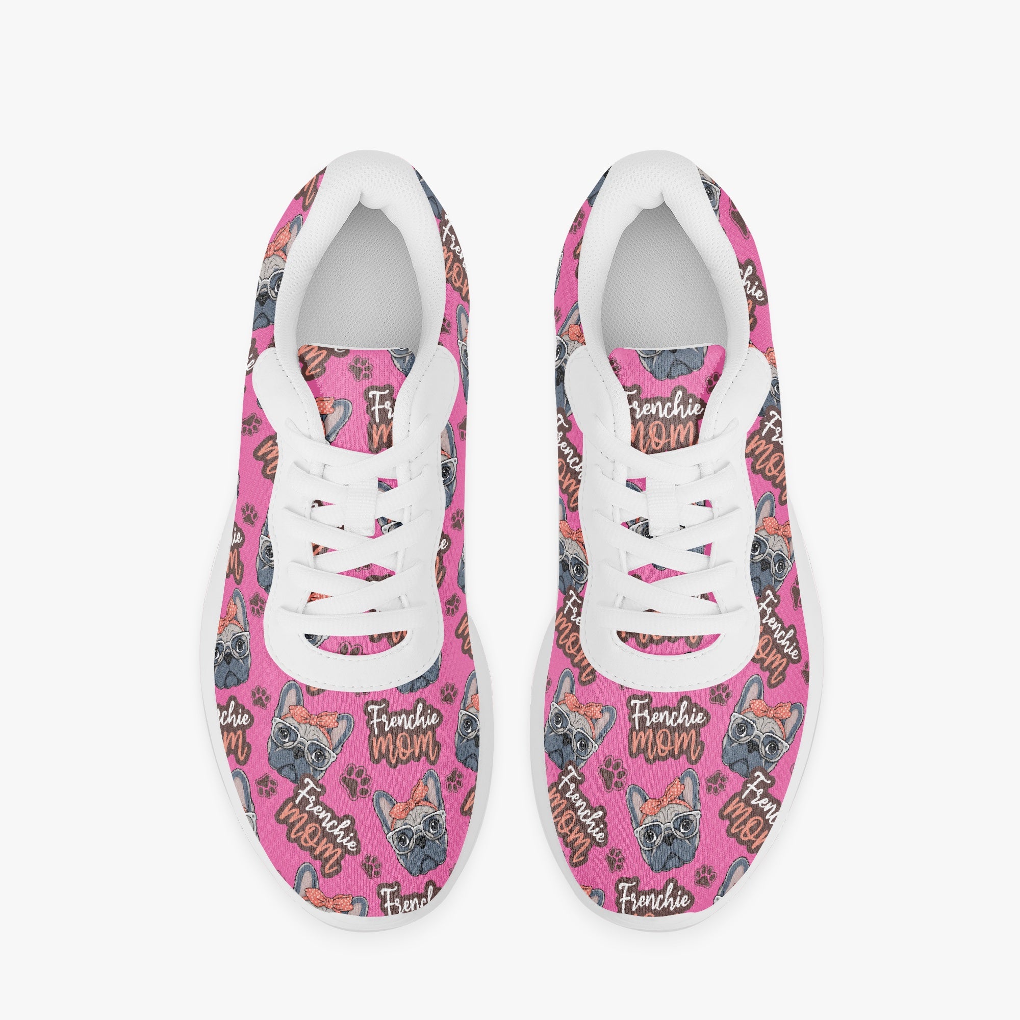 French Bulldog Lover Frenchie Mom Running Shoes Daily Walking Shoes