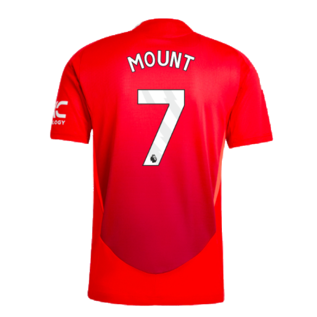 2024-2025 Man Utd Authentic Home Top (Mount 7)