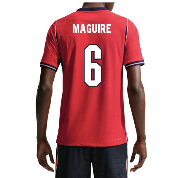 [LLS] 2026-2027 England Authentic Aero-Fit Match Away Shirt (Maguire 6)