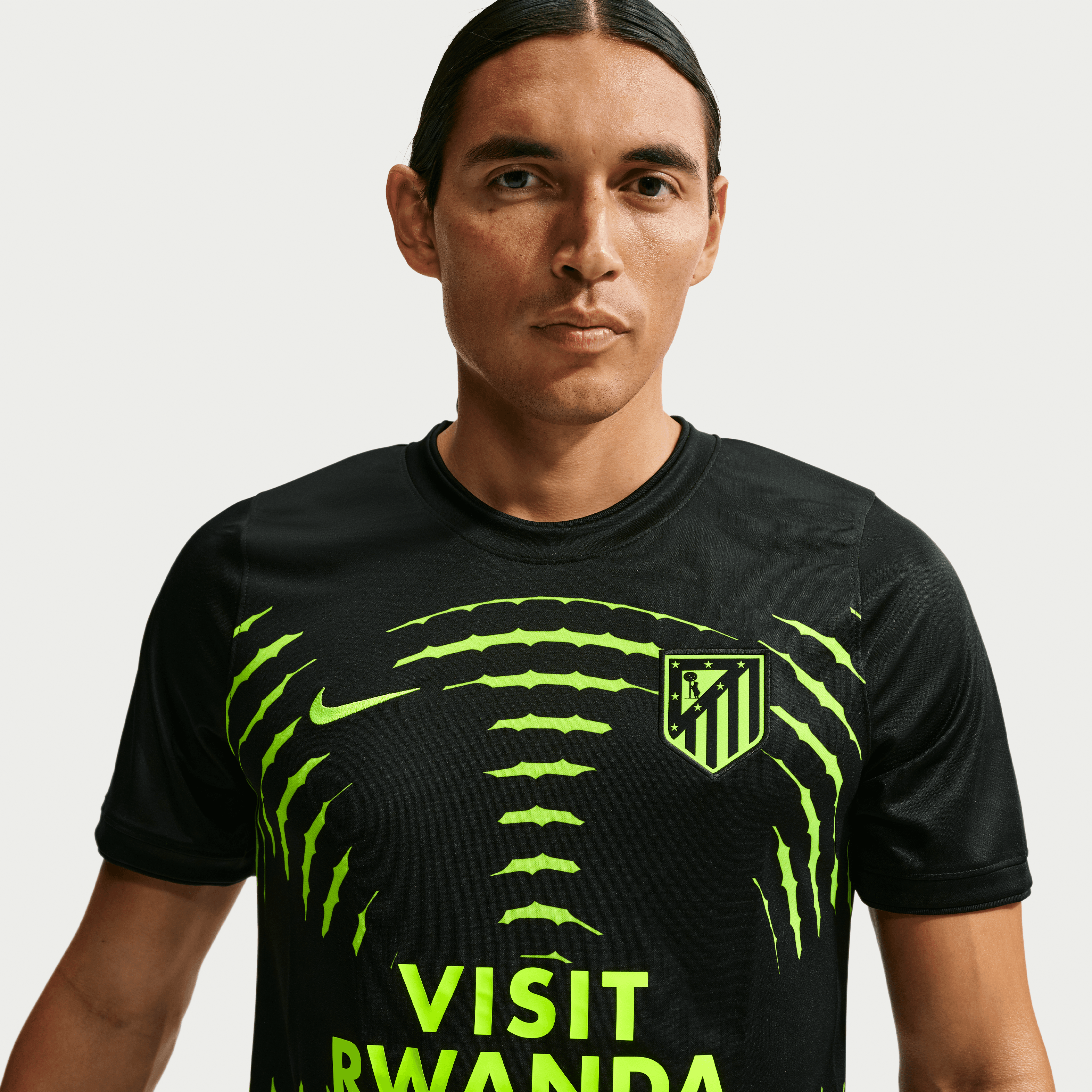 [SJH] Atletico de Madrid 2026/27 Away Pre-Match Jersey Top - Black