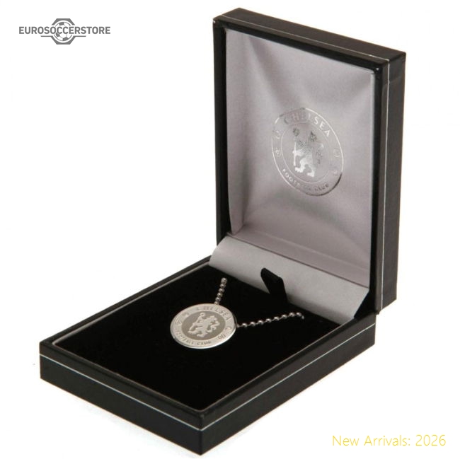Official Chelsea Fc Stainless Steel Pendant & Chain - Premium Quality