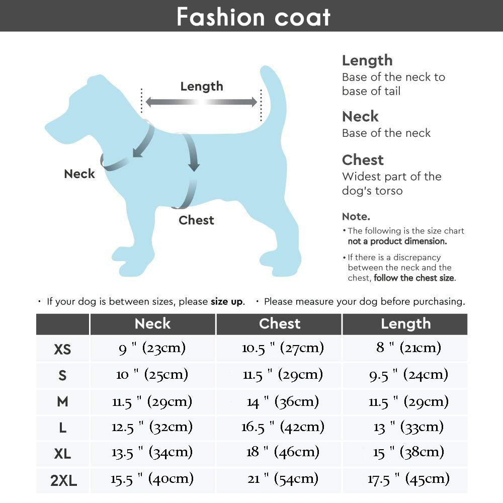 Trendy Waterproof Winter Coat For Frenchie (ws307) for Everyday Wear