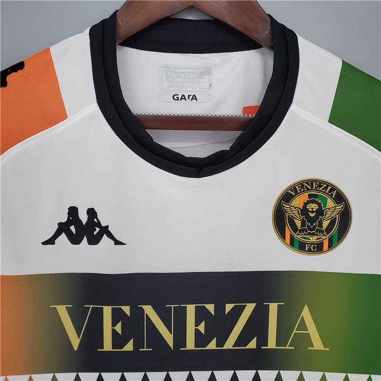 Venezia FC 21-22 Away White Soccer Jersey Football Shirt - Official