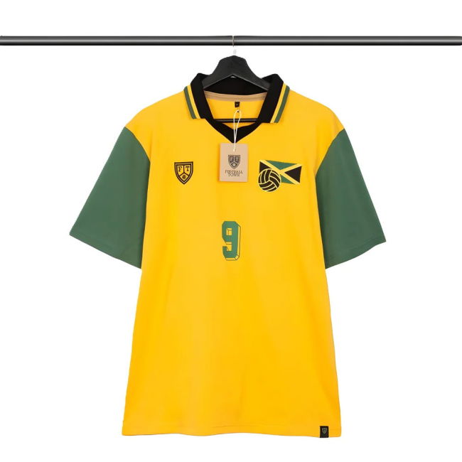 Fan-Favorite Championship Vintage Jamaica Reggae Boyz No 9 Football