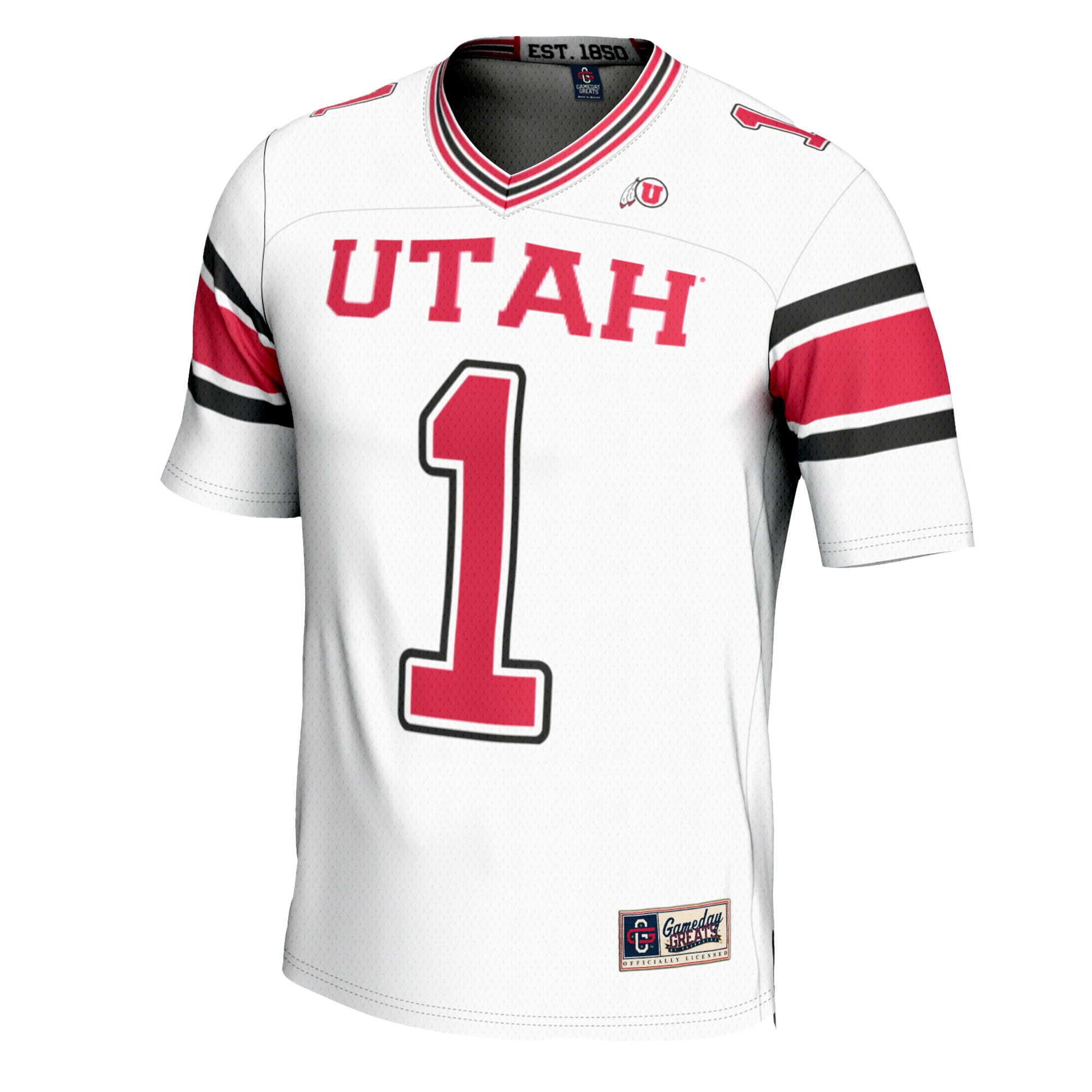 Utah Utes #1 Football Jersey - Cardinal | Stadium Series 26/27 Season