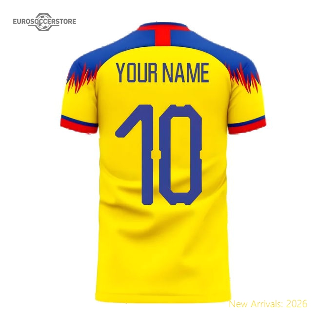 Ecuador 2025 Home Jersey Shirt Football Fan Apparel Football Fan Match Day Essential