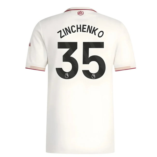 First-Class Best Value 2025-2026 ARS Third Stylish Zinchenko 35 A#454