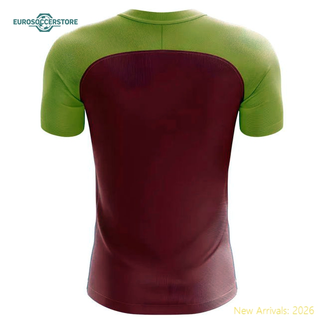 2025-2026 Montenegro Home Concept Football Shirt - Womens