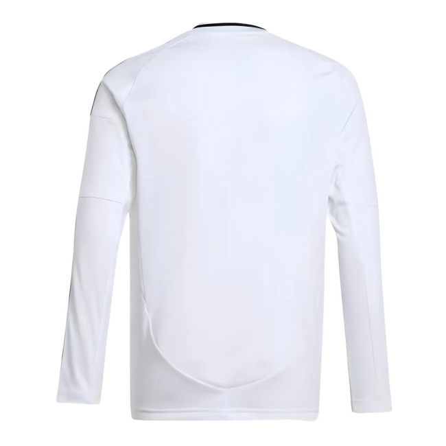 2024-2025 Real Madrid Long Sleeve Home Shirt (Kids)