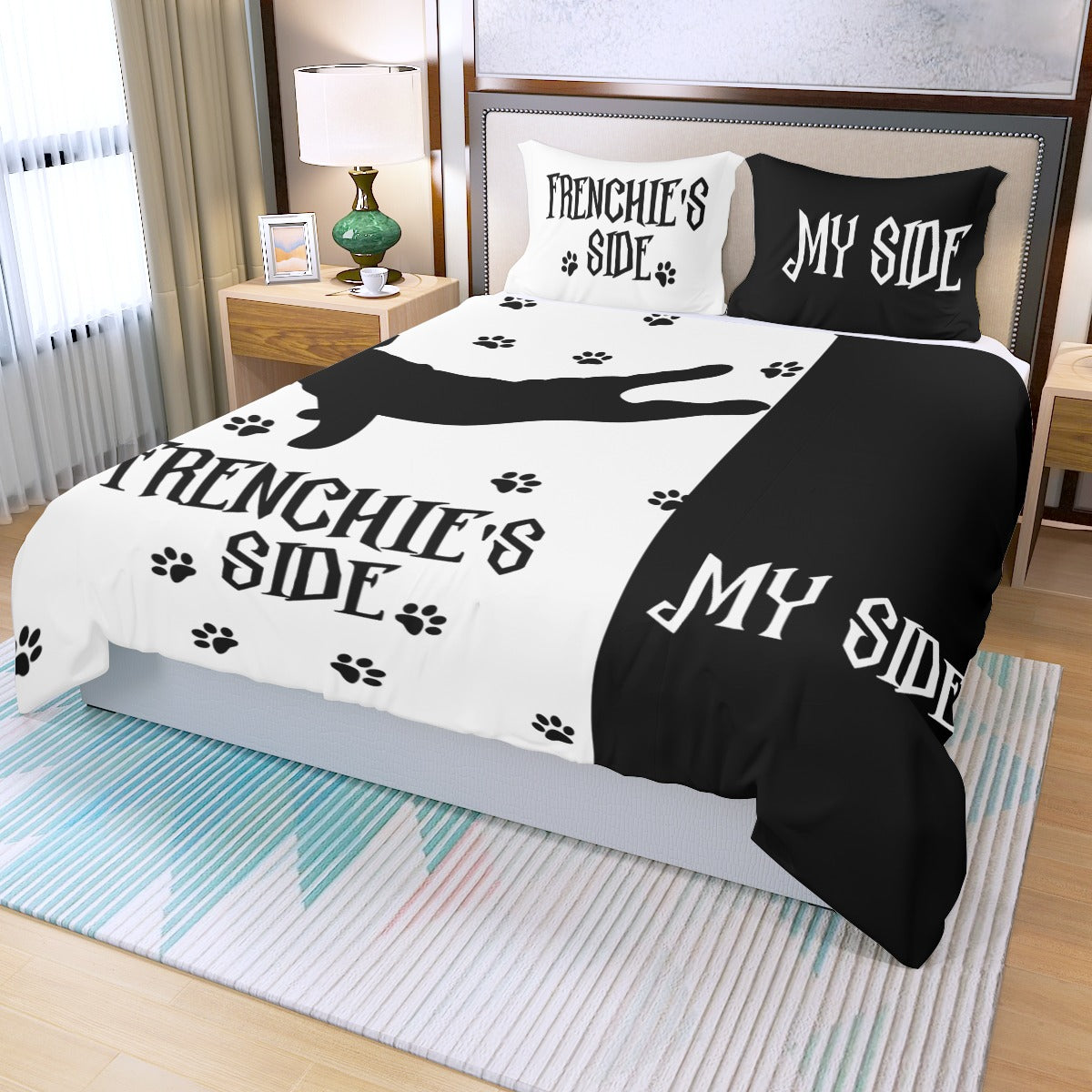 Daily-Walk Vet-Approved Frenchie's Side - Bedding Set for Walking