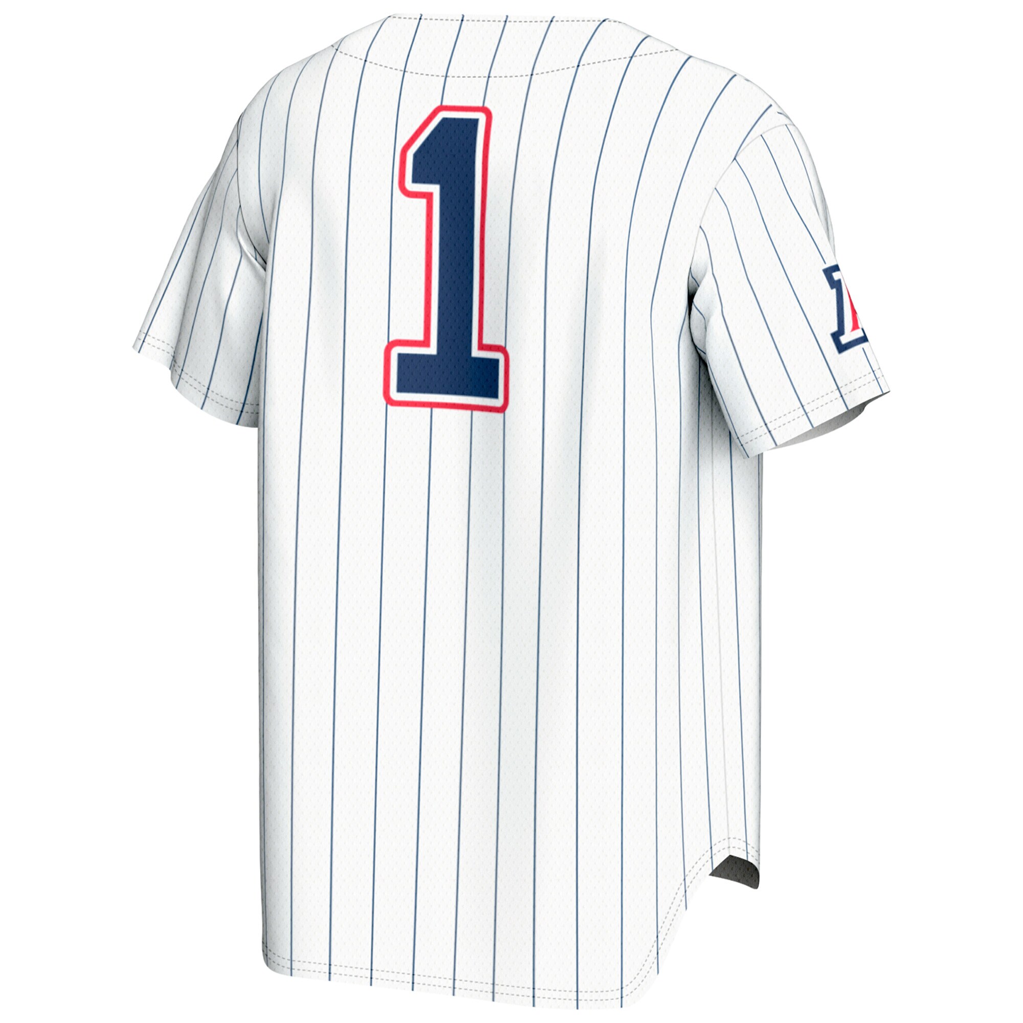 [NJP] Arizona Wildcats GameDay Greats Youth Lightweight Baseball Fashion Jersey - White