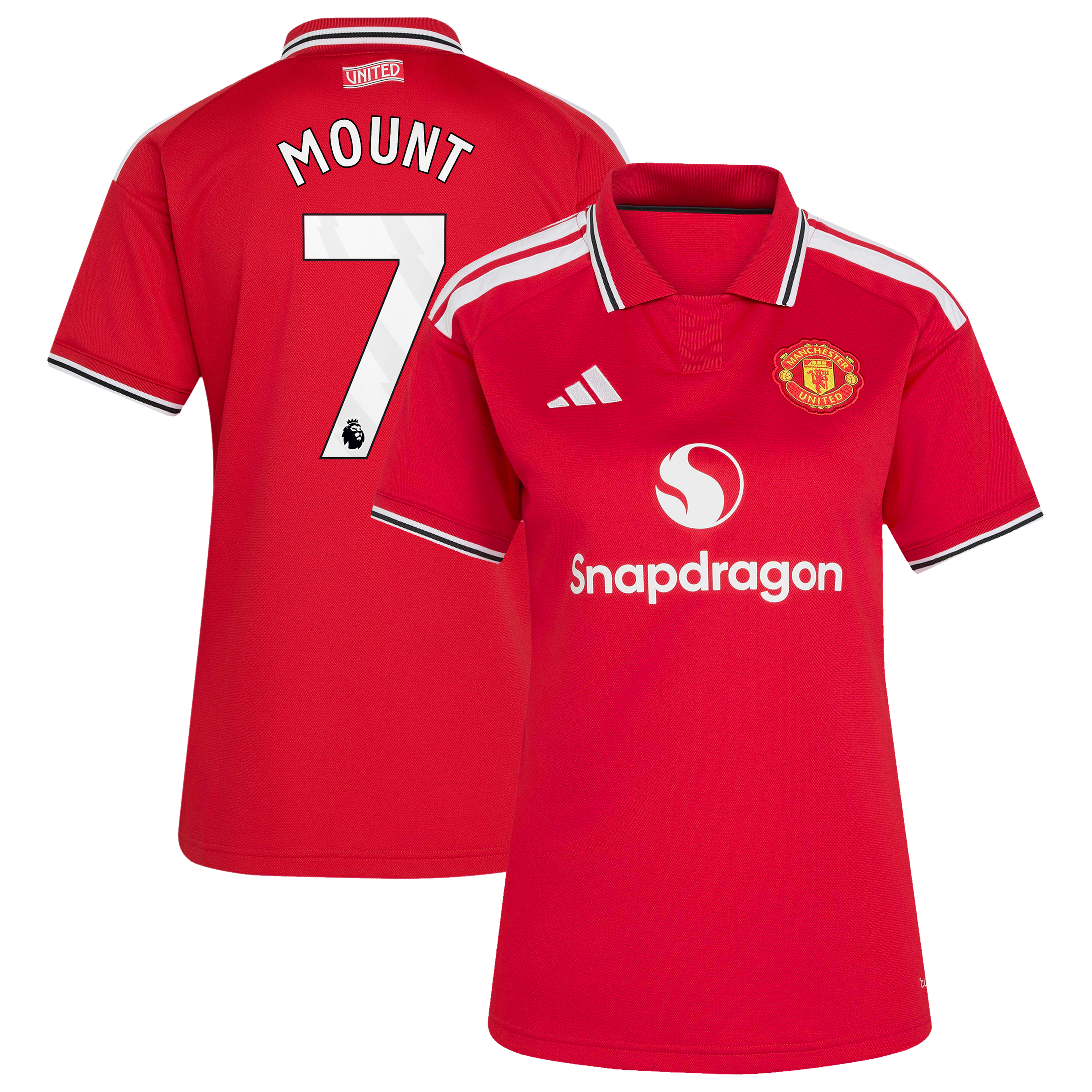 [SJH] Mason Mount Manchester United Women's 2026/27 Home Replica Jersey - Red