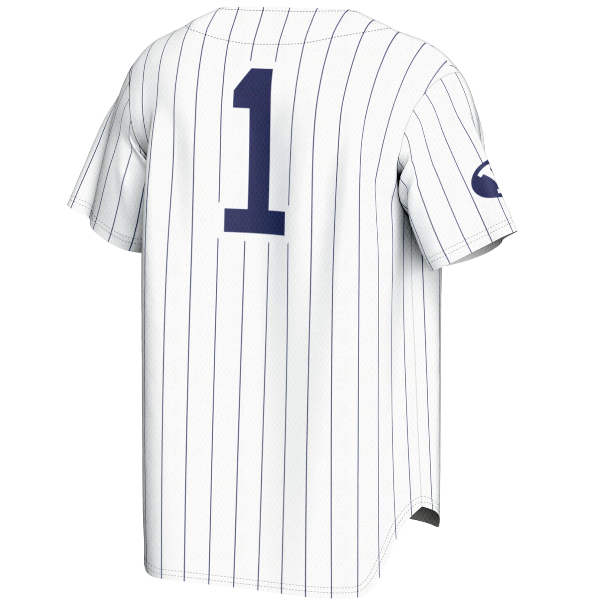[NJP] BYU Cougars GameDay Greats Lightweight Baseball Jersey - White