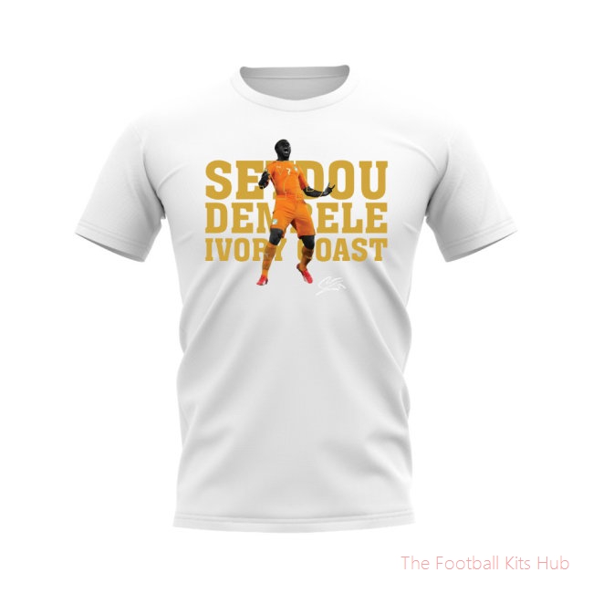 Seydou Doumbia Ivory Coast Player Tee (White)