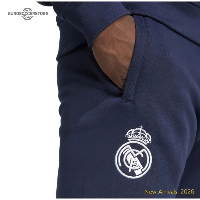 Professional-Grade 2025-2026 Real Madrid Us Pants (Navy)