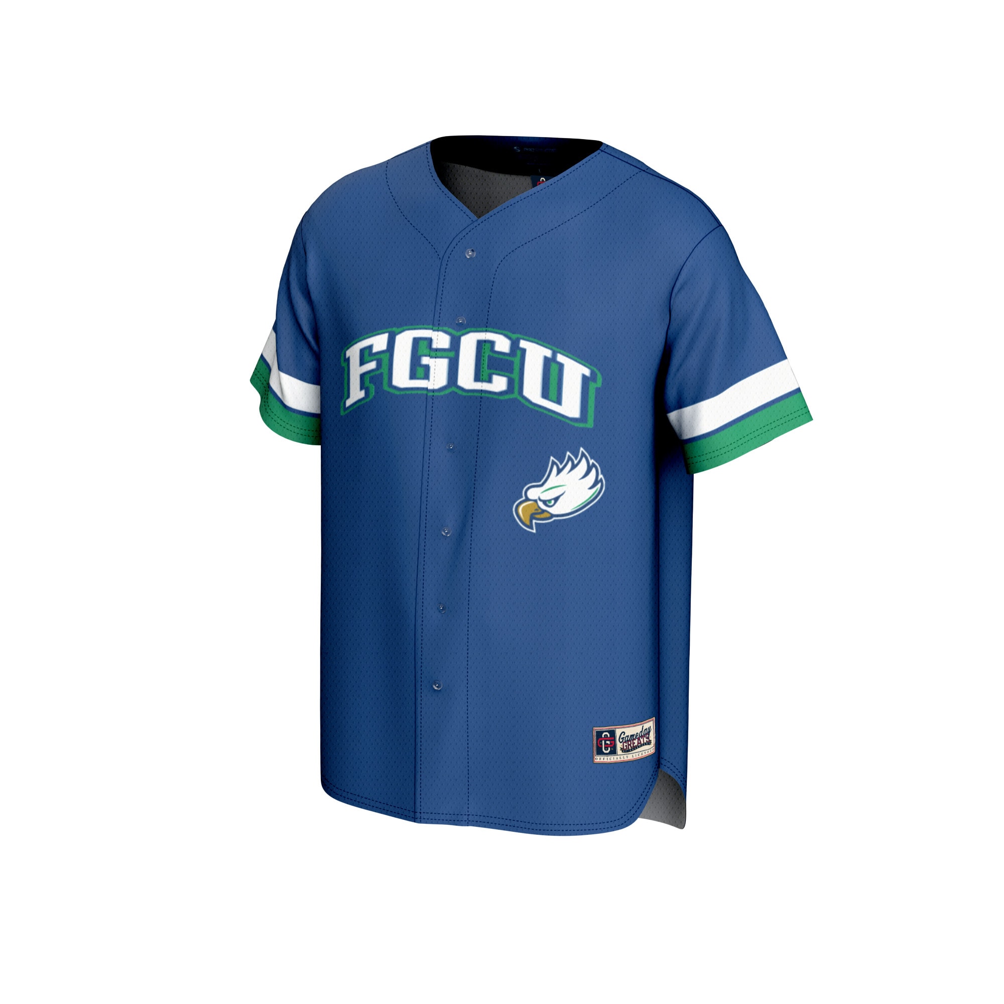 [DDG] Florida Gulf Coast Eagles GameDay Greats Baseball Jersey - Blue