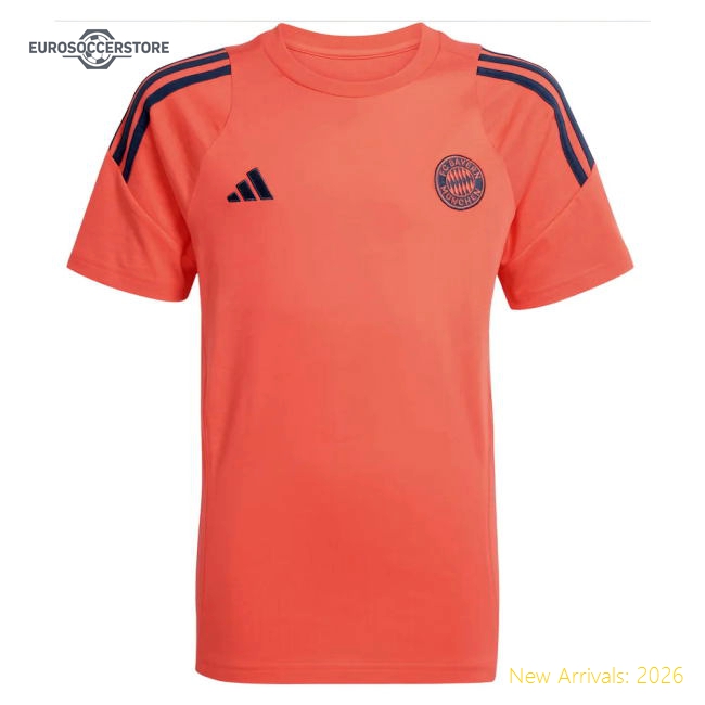 2025-2026 Bayern Munich Training Tee (Easy Coral) - Kids