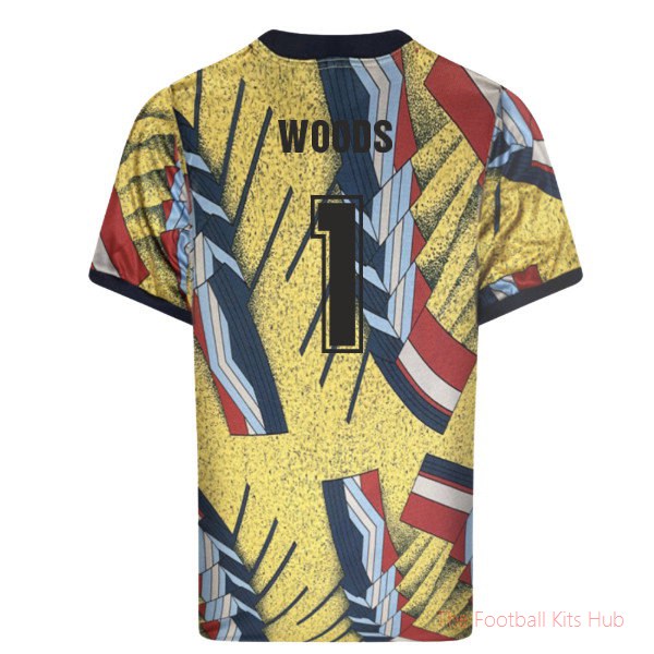 England 1993 Home Retro Goalkeeper Shirt (Woods 1)