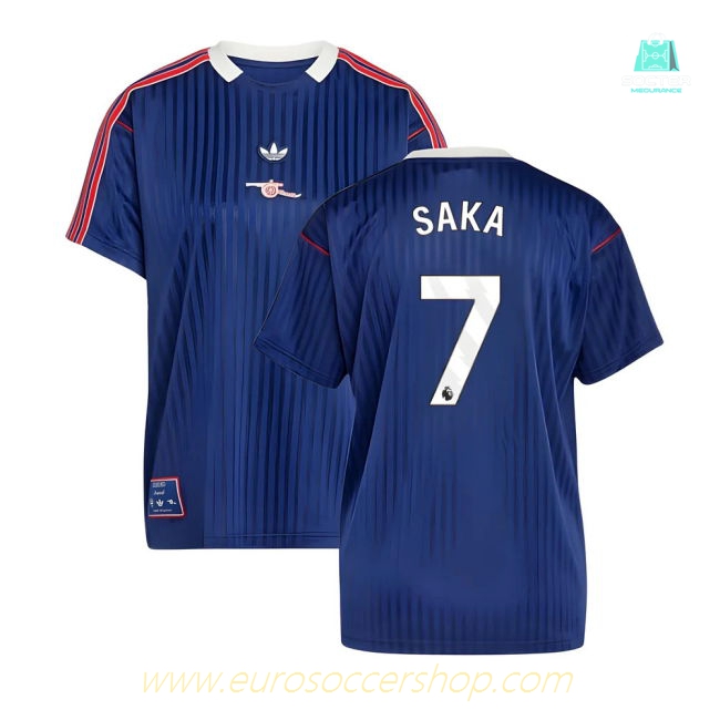 Arsenal Terrace Icons Shirt (Navy) (Saka 7)
