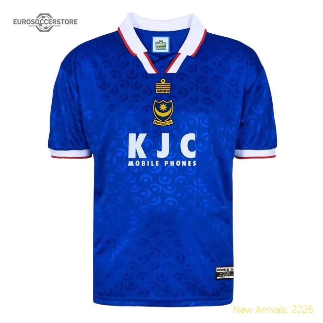 Portsmouth 1998 Admiral Retro Football Jersey (Your Name)