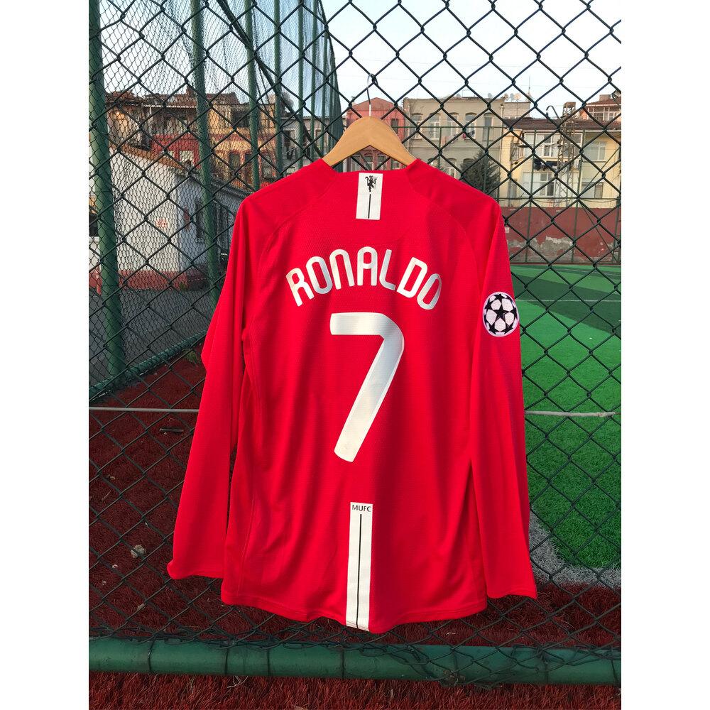 2007-2008 Man United kit long sleeve