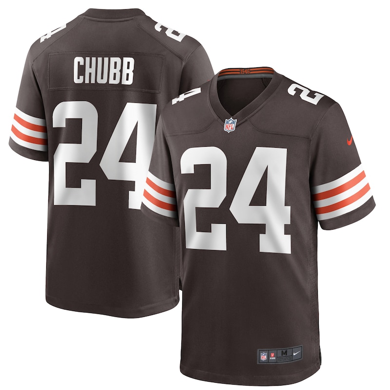 None Nick Chubb CLE Browns Official Team Spirit Wear for NFL Fans