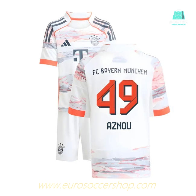 2025-2026 Bayern Munich Away Mini Kit (Aznou 49)