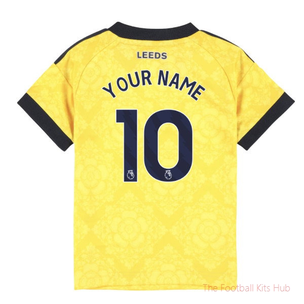 Leeds United 2026-2027 Away Kit Soccer Jersey Custom Name