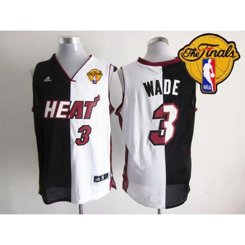 Game Day Cost-Effective Men's MIA #3 Dwyane White Basketball Jersey