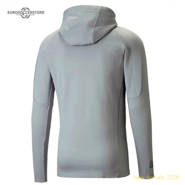 Match-Day 2022-2023 Marseille Casuals Hooded Jacket (Harbor Mist)