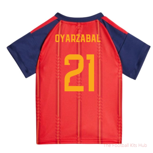 2026-2027 Spain Home Baby Kit (Oyarzabal 21)