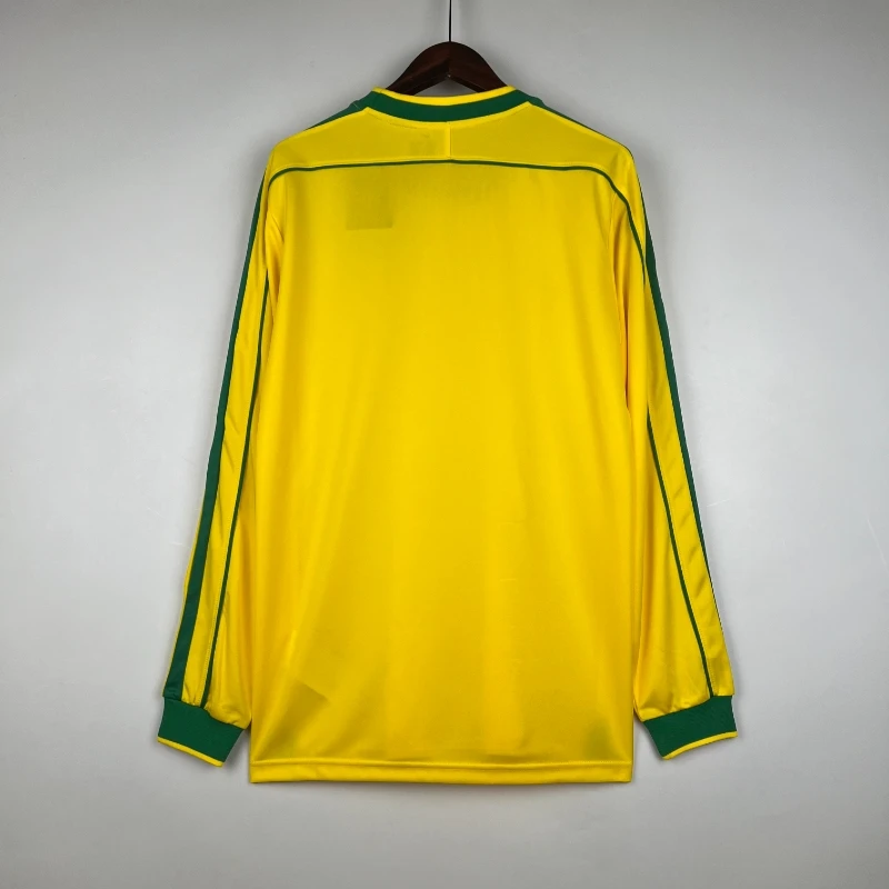 1998 Brazil Long Sleeve Jersey retro kit