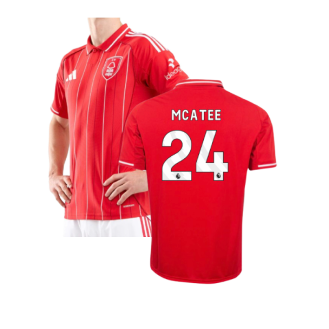 Professional 2025-2026 Home Football Shirt McAtee 24 - Adults Sty#433