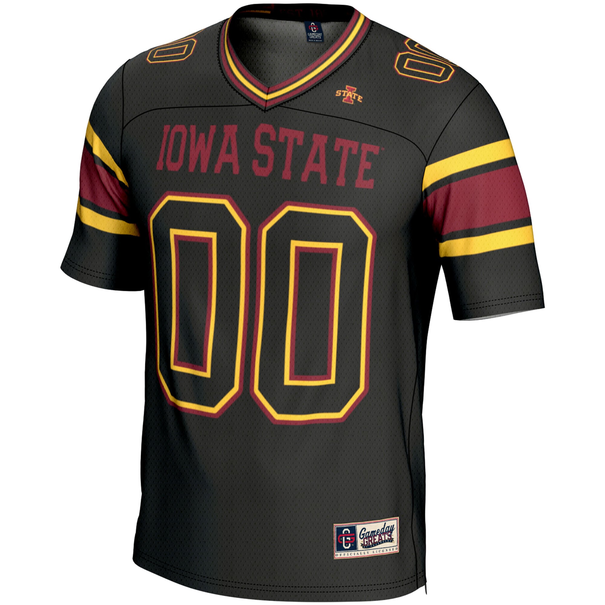 Iowa State Cyclones GameDay Greats Youth NIL Pick-A-Player Football Jersey - Black