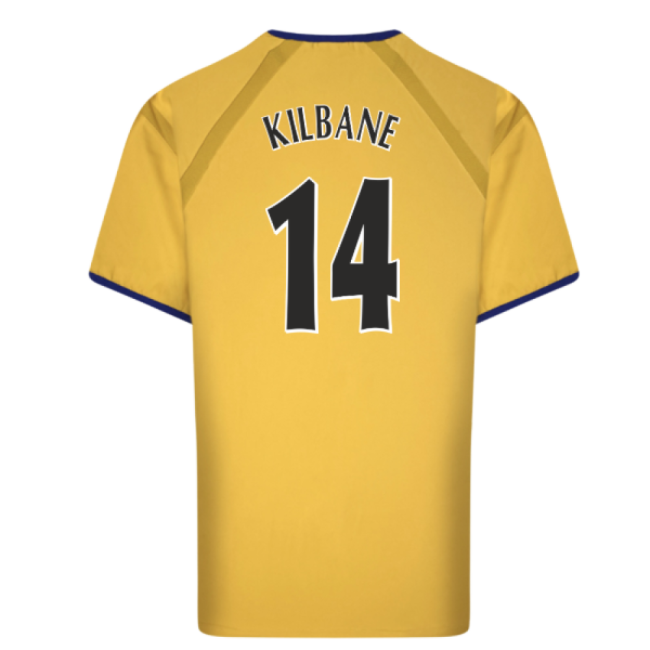 Official Everton 2003 Anniversary Retro Away Shirt (kilbane 14)