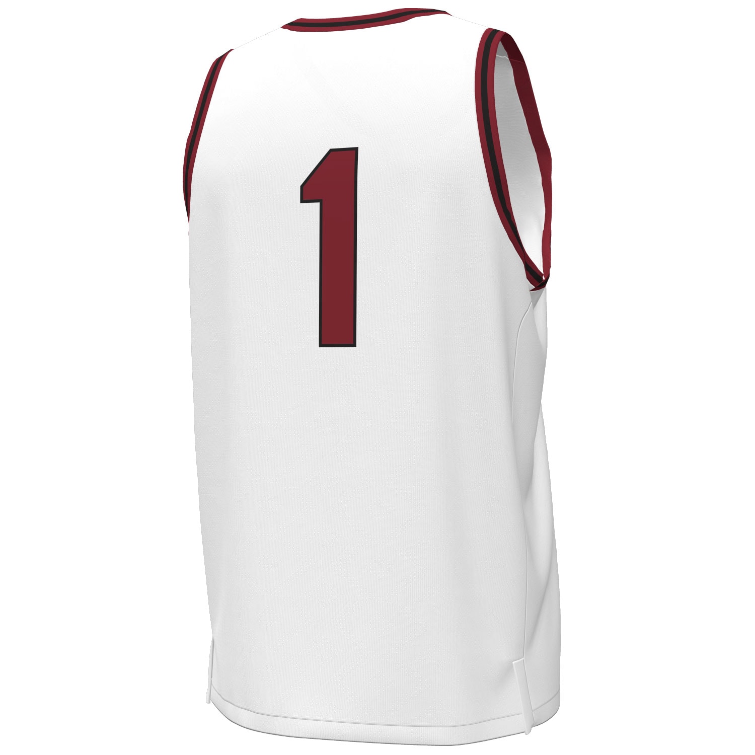 [NJP] South Carolina Gamecocks Throwback Replica Basketball Jersey - White