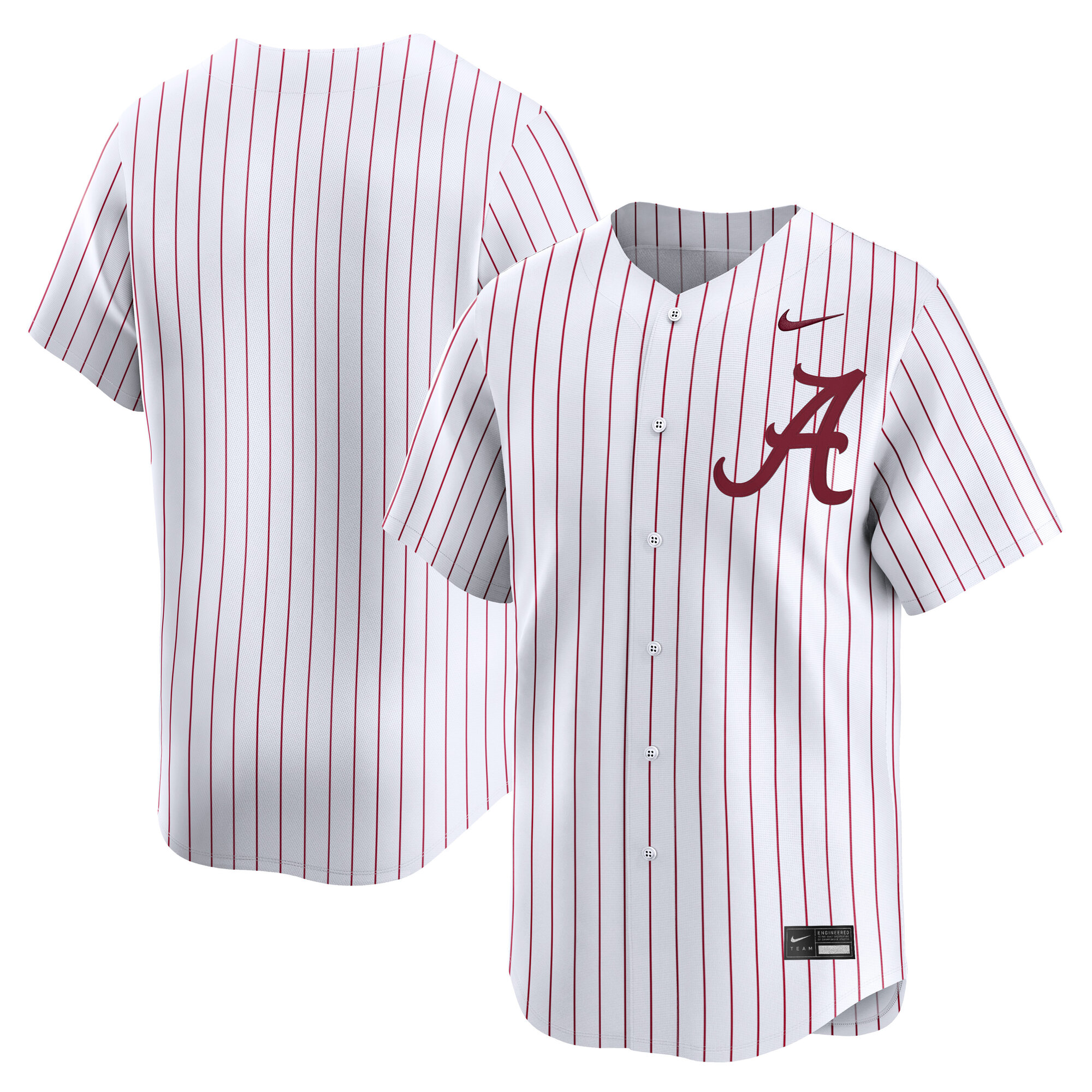 [NJP] Youth Alabama Crimson Tide Baseball Limited Jersey - White