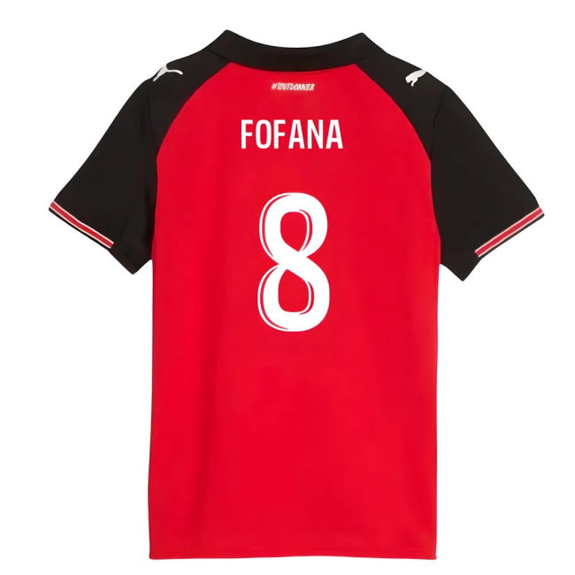 2025-2026 Home Shirt by Stade Rennais (Junior